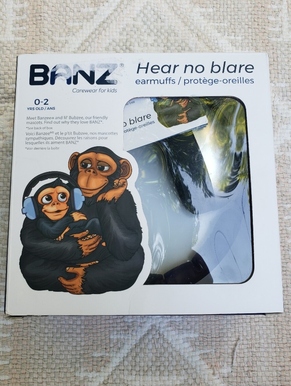 BANZ Baby Hear No Blare earmuffs, 0 - 2 years